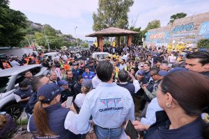 Supervisa Felifer zonas afectadas por las lluvias en el municipio de Querétaro
