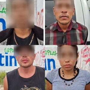 Detienen a cinco sujetos, entre ellos un menor de edad, tras robar un taller mecánico en SJR.