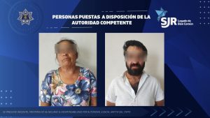 Pareja es arrestada tras golpear a una mujer en San Juan Del Río