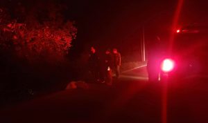 Vuelca y explota pipa de gas en Pinal de Amoles a la altura de la zona de Chuveje
