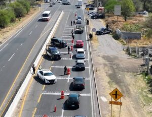 Arranca operativo por el Gallos vs América; blindan Querétaro con seis anillos de seguridad para proteger a la afición