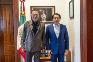 Se reúne Mauricio Kuri con la SEP para reforzar estrategias educativas en Querétaro