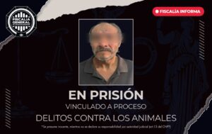 Cae en prisión sujeto acusado de agredir sexualmente a la perrita «Pinta» en Pedro Escobedo