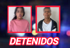 Detienen a pareja tras ingresar a una vivienda dañando el domo e intentar huir a otro domicilio en San Juan del Río