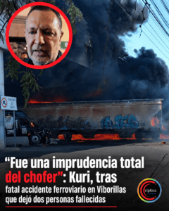 “Fue una imprudencia total del chofer”: Kuri, tras fatal accidente ferroviario en Viborillas que dejó dos personas fallecidas